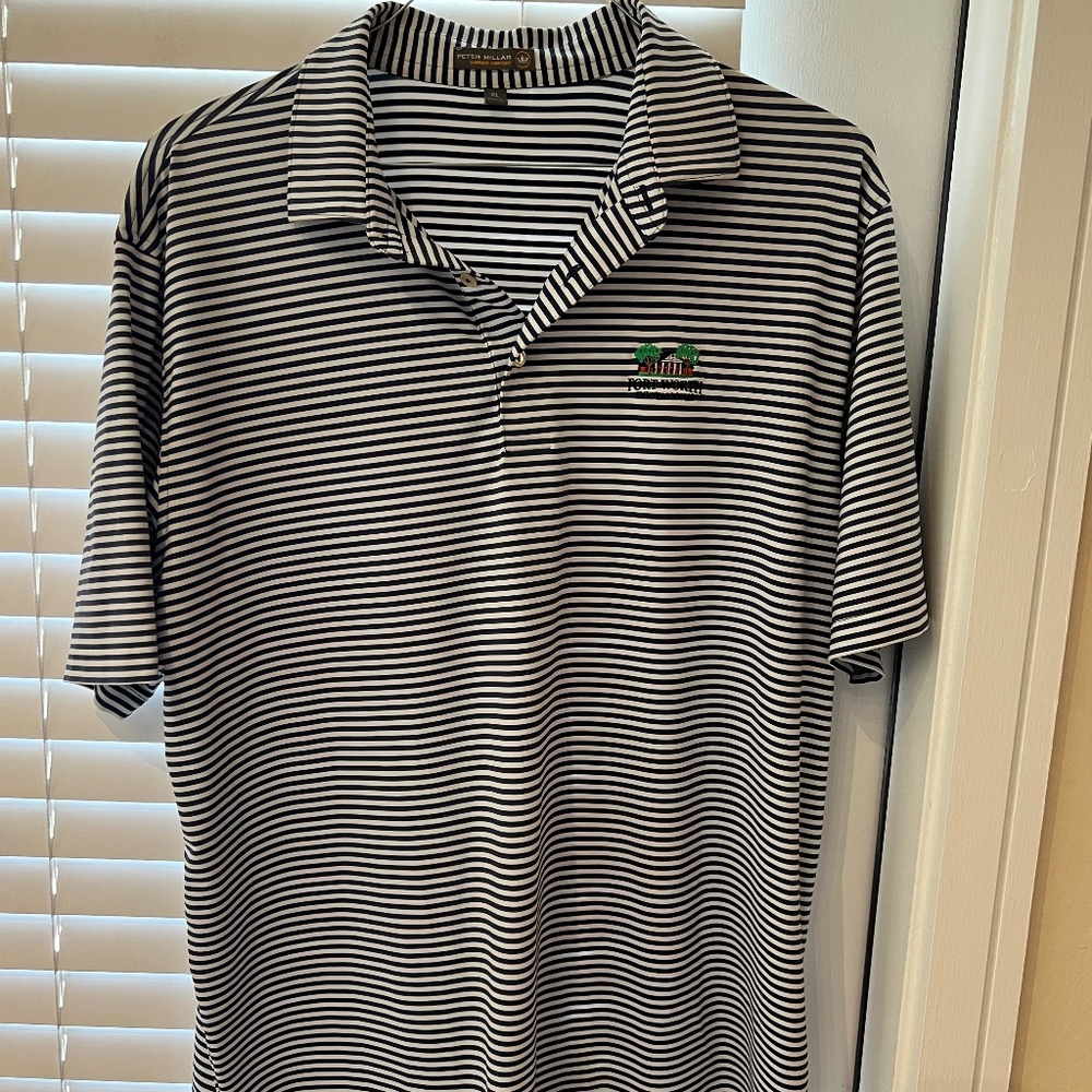 Peter Millar Golf Shirt w/ Colonial Country Club Logo